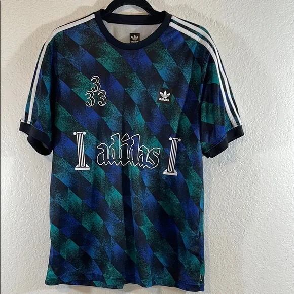 ADIDAS MENS TOWNING JERSEY UNISEX SIZE LARGE - Picture 4 of 16